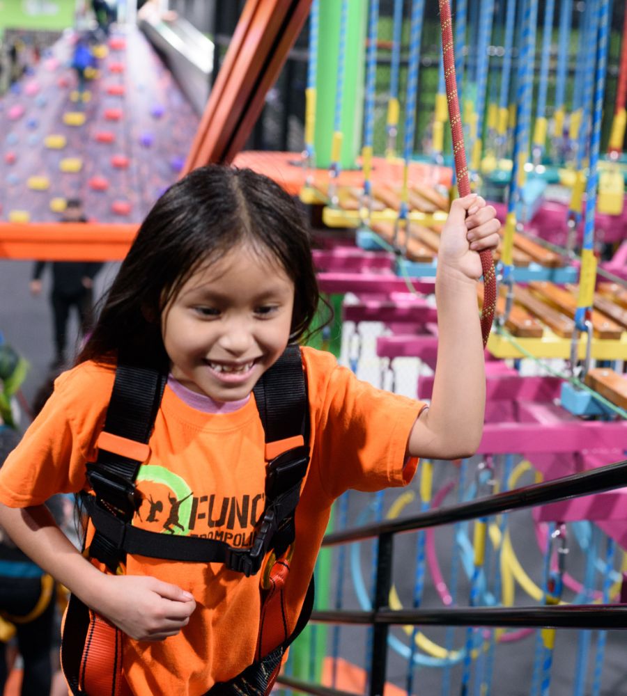 Ropes Course 5 trampoline park near me 418