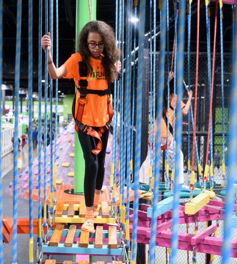 Ropes Course 1 trampoline park near me 430